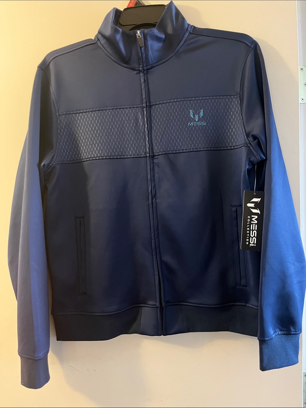 Navy Lightweight Full-Zip Shirt Jacket